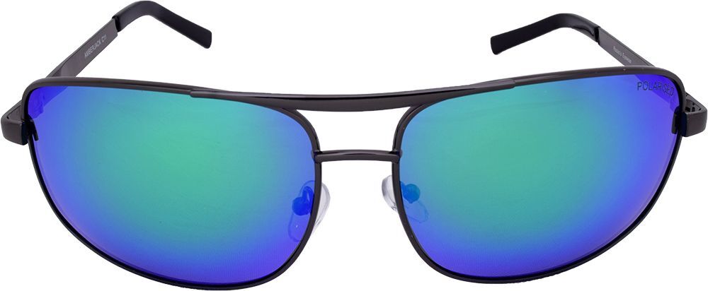 Mangrove Jacks Amberjack C11 Gunmetal / Green Revo Polarised Lenses_17463