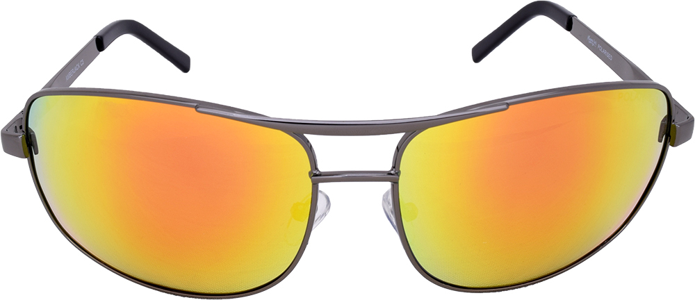 Mangrove Jacks Amberjack C3 Gunmetal / Red Revo Polarised Lenses_17465