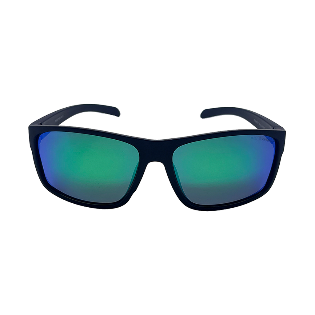 Mangrove Jacks Barcoo C11 Matte Black / Smoke w Green Revo Polarised Lenses_17479