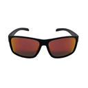 Mangrove Jacks - Mangrove Jacks Barcoo C3 Matte Black / Smoke w Red Revo Polarised Lenses