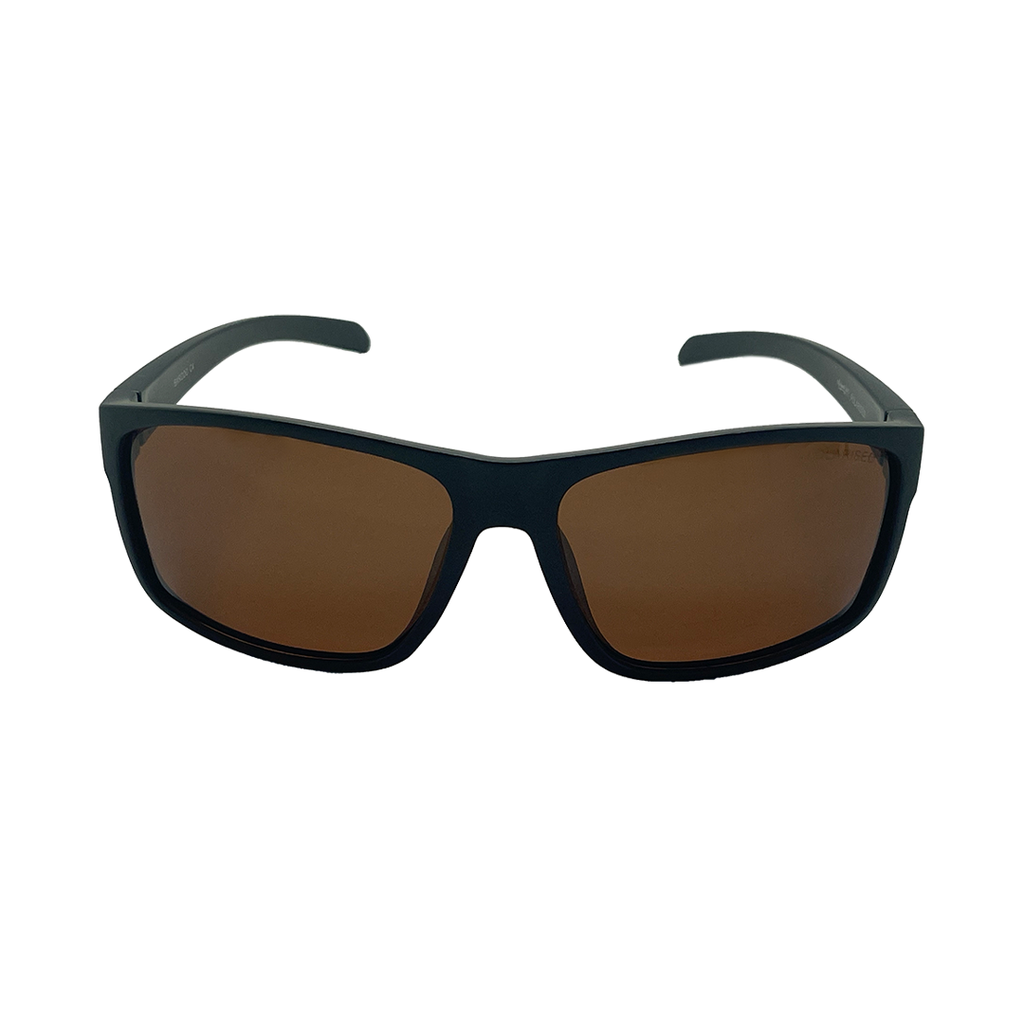 Mangrove Jacks - Mangrove Jacks Barcoo C4 Matte Black / Brown Polarised Lenses