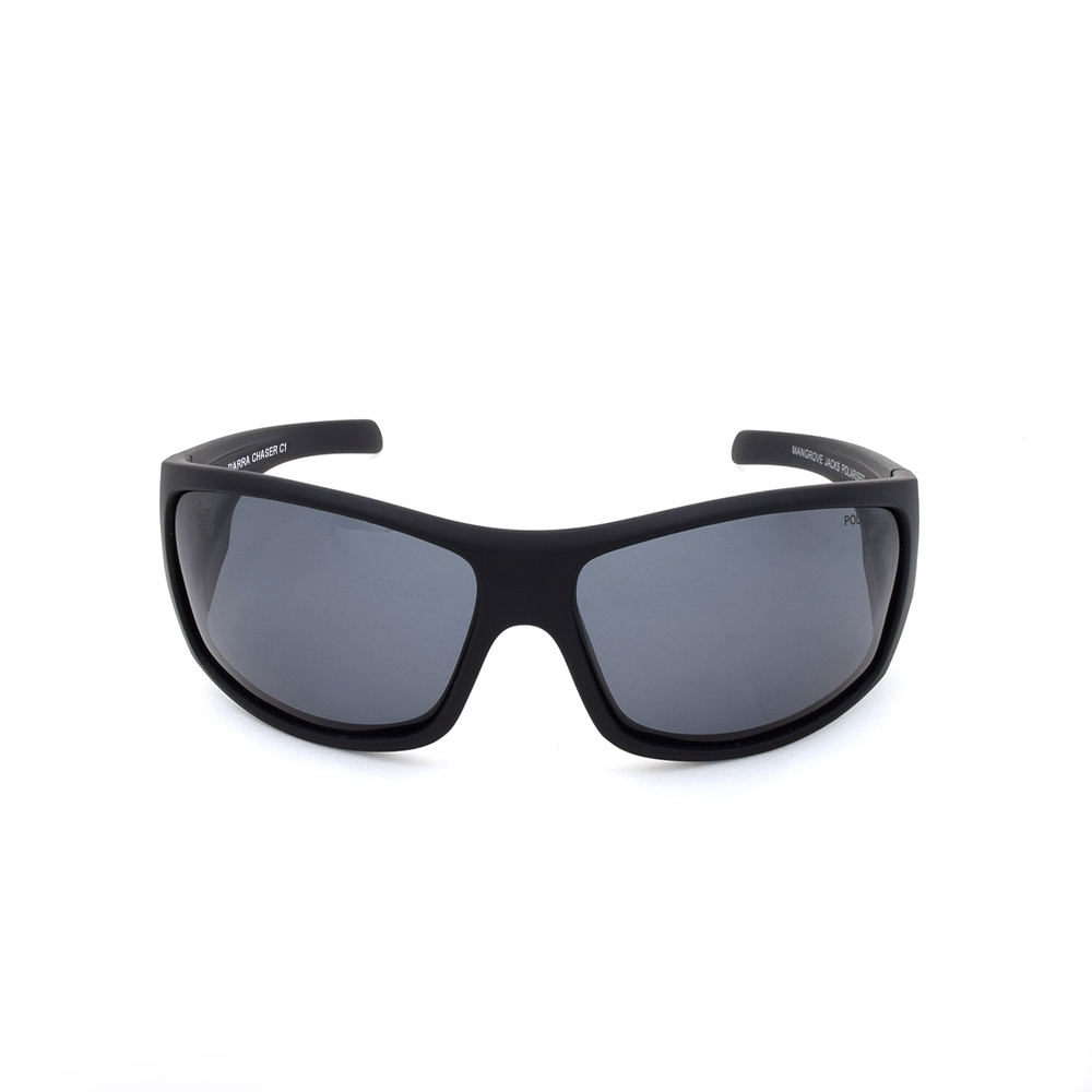Mangrove Jacks Barra Chaser C1 Matte Black / Smoke Polarised Lenses_17484