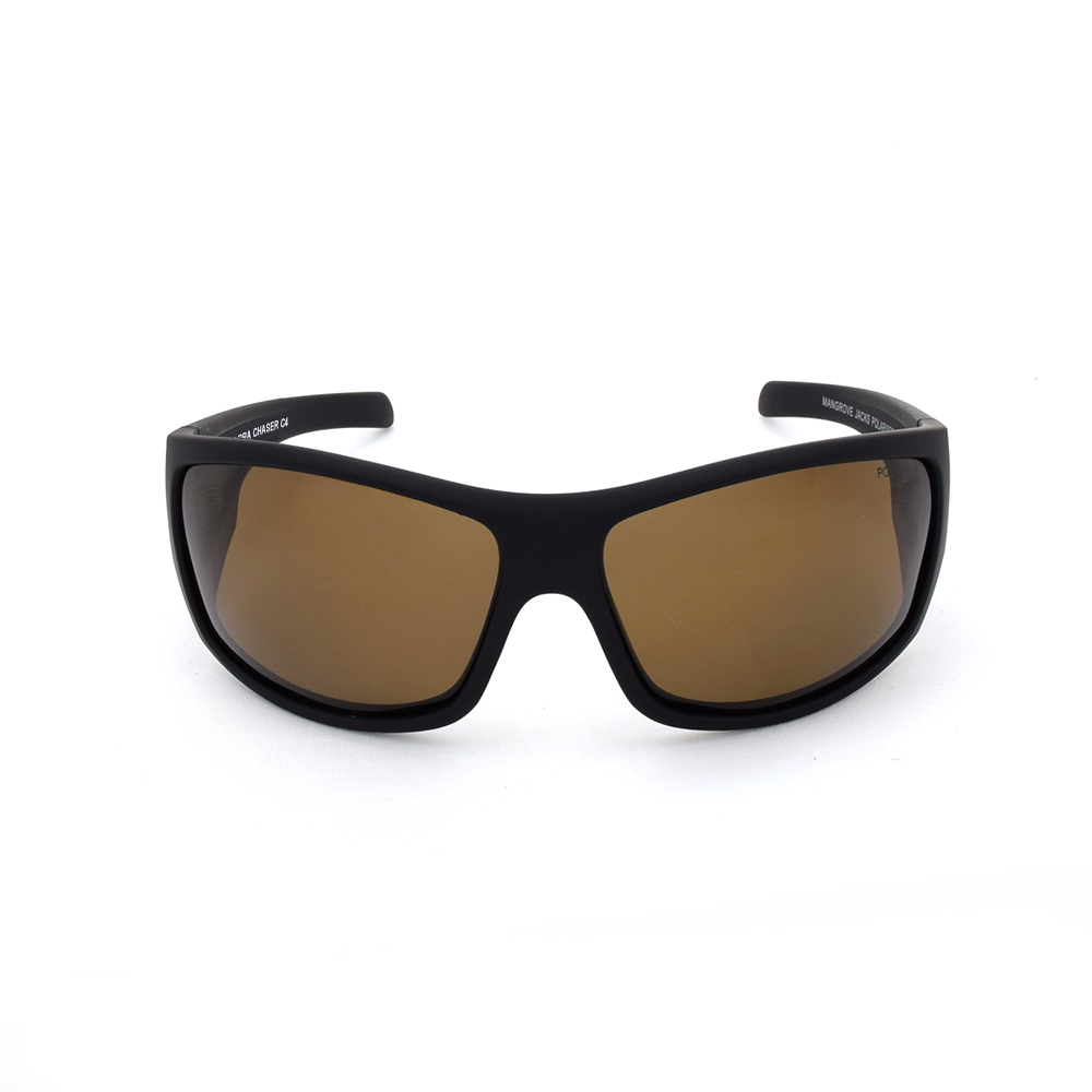 Mangrove Jacks - Mangrove Jacks Barra Chaser C4 Matte Black / Brown Polarised Lenses