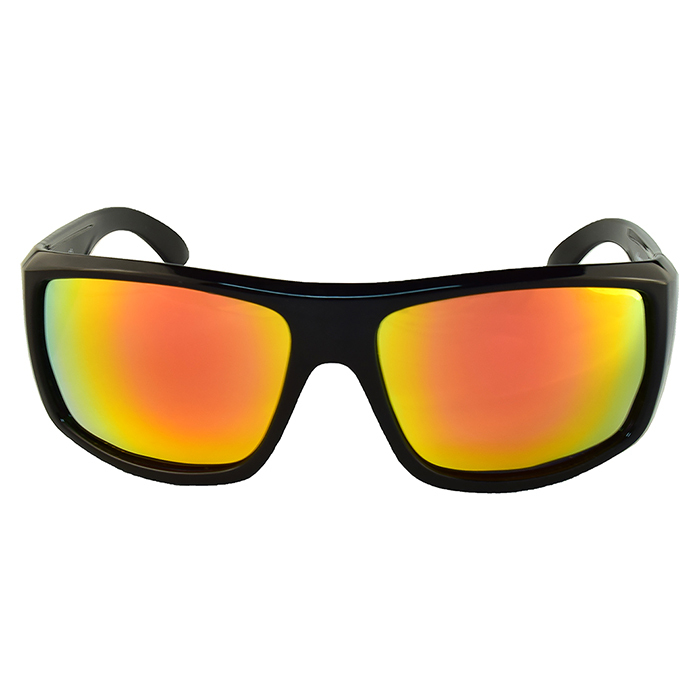 Mangrove Jacks - Mangrove Jacks Barracuda C3 Black / Red Revo Polarised Lenses