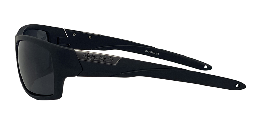 Mangrove Jacks Barrel C1 Matte Black / Smoke Polarised Lenses_17494