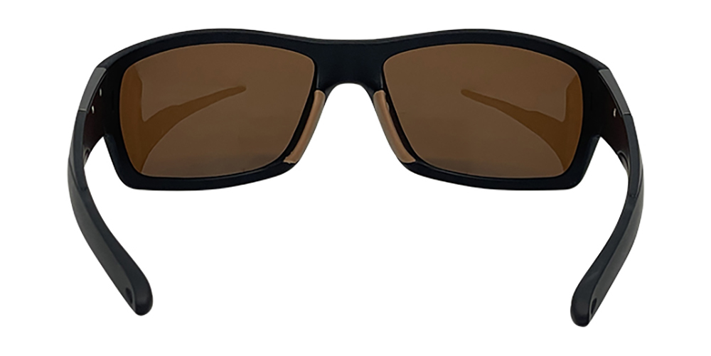 Mangrove Jacks Barrel C4 Matte Black / Brown Polarised Lenses_17507