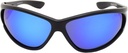 Mangrove Jacks - Mangrove Jacks Black Jack C2 Black / Blue Revo Polarised Lenses
