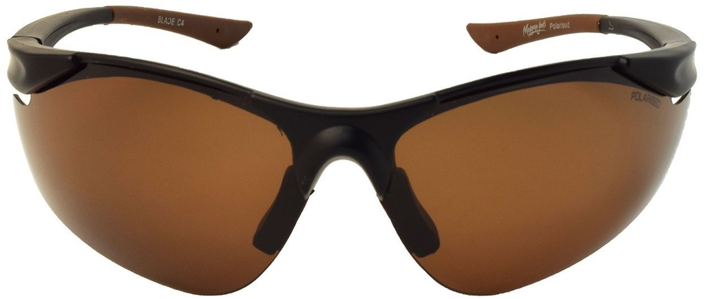 Mangrove Jacks Blade C4 Matte Black / Brown Polarised Lenses_17518