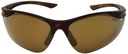 Mangrove Jacks Blade C6 Matte Crystal Dark Brown / Gold Revo Polarised Lenses_17519