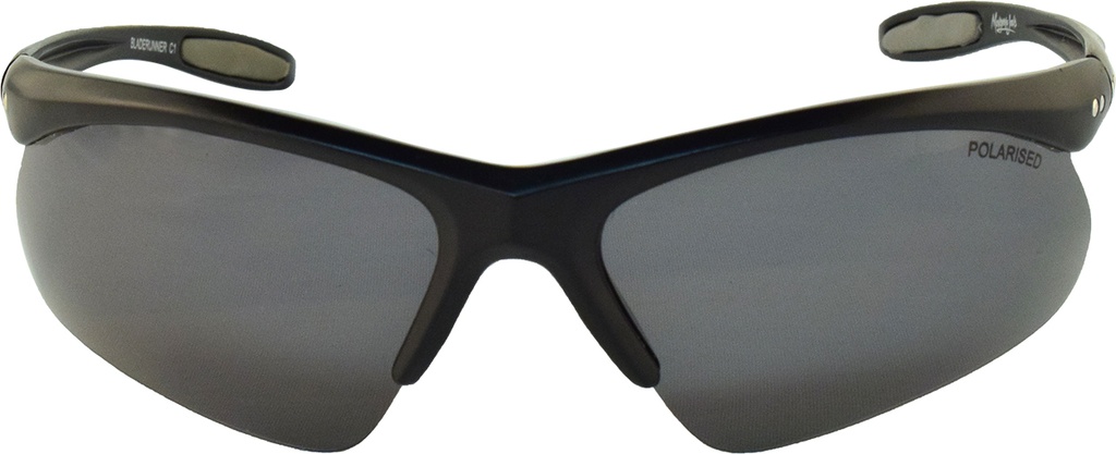 Mangrove Jacks - Mangrove Jacks Bladerunner C1 Black / Smoke Polarised Lenses