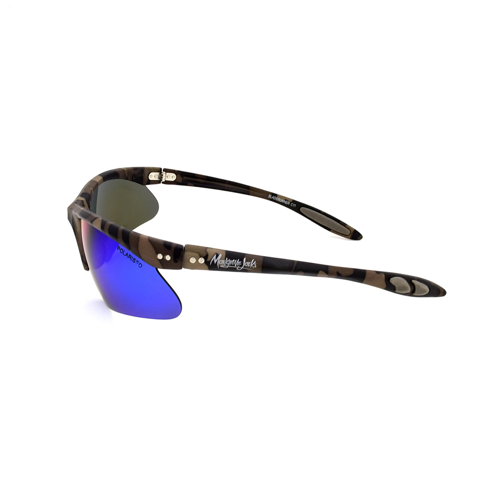 Mangrove Jacks Bladerunner C11 Camo / Green Revo Polarised Lenses_17523