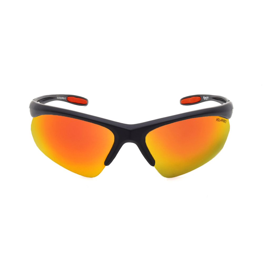 Mangrove Jacks Bladerunner C3 Black / Red Revo Polarised Lenses_17526