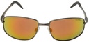 Mangrove Jacks Bolt C3 Gunmetal / Red Revo Polarised Lenses_17533