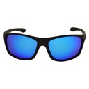 Mangrove Jacks - Mangrove Jacks Bonneville C8 Matte Black / Ice Blue Revo Polarised Lenses