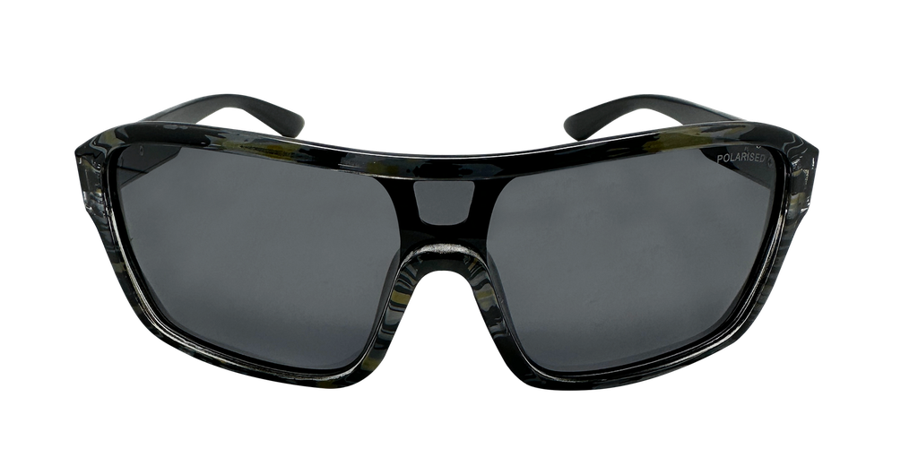 Mangrove Jacks Byron C9 Crystal Stripe Print w Black Back Spray / Smoke Polarised Lenses_17551