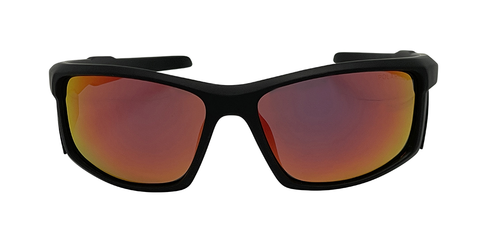 Mangrove Jacks Cadiz C3 Matte Black / Red Revo Polarised Lenses_17561