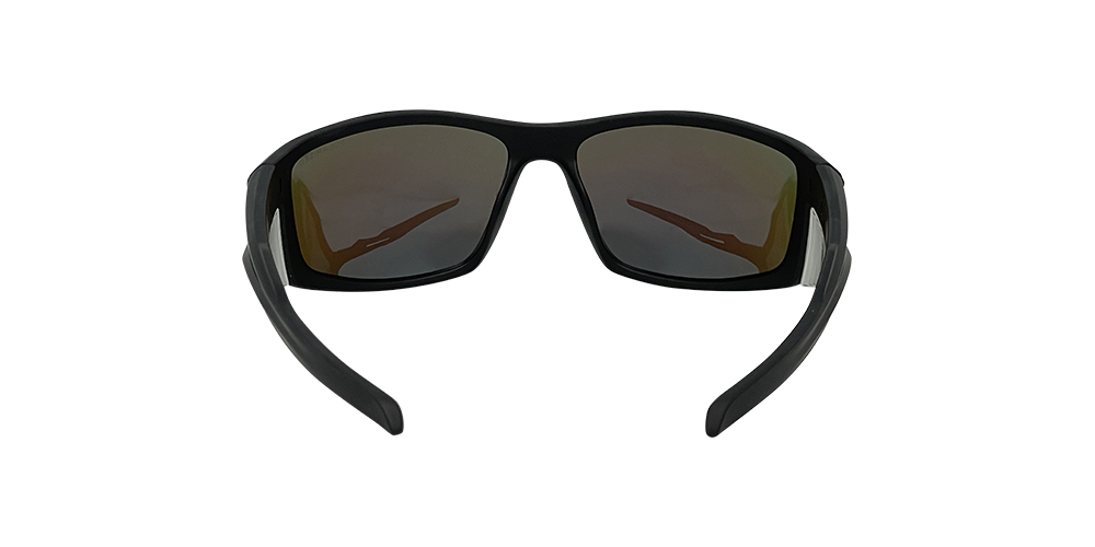 Mangrove Jacks - Mangrove Jacks Cadiz C8 Matte Black / Ice Blue Revo Polarised Lenses