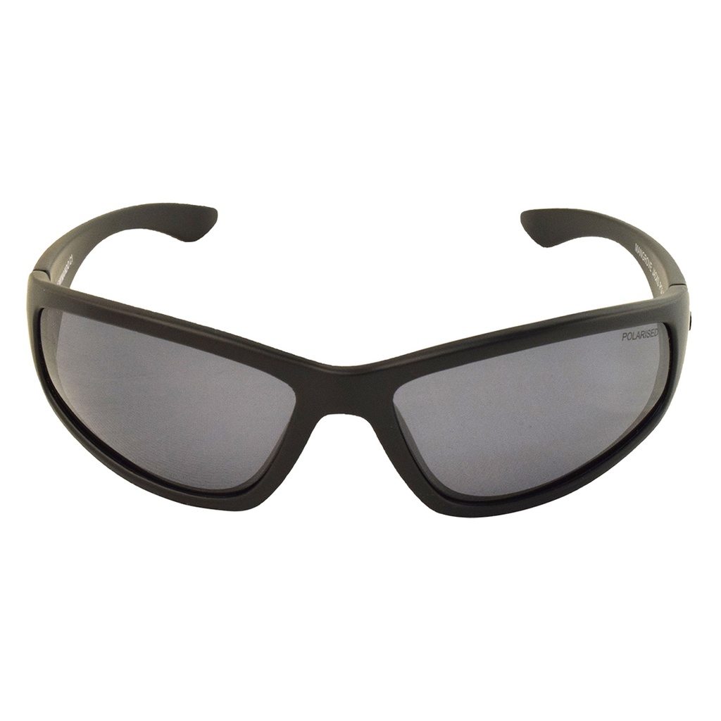 Mangrove Jacks - Mangrove Jacks Commando C1 Matte Black / Smoke Polarised Lenses