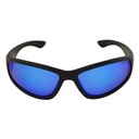 Mangrove Jacks - Mangrove Jacks Commando C8 Matte Black / Ice Blue Revo Polarised Lenses