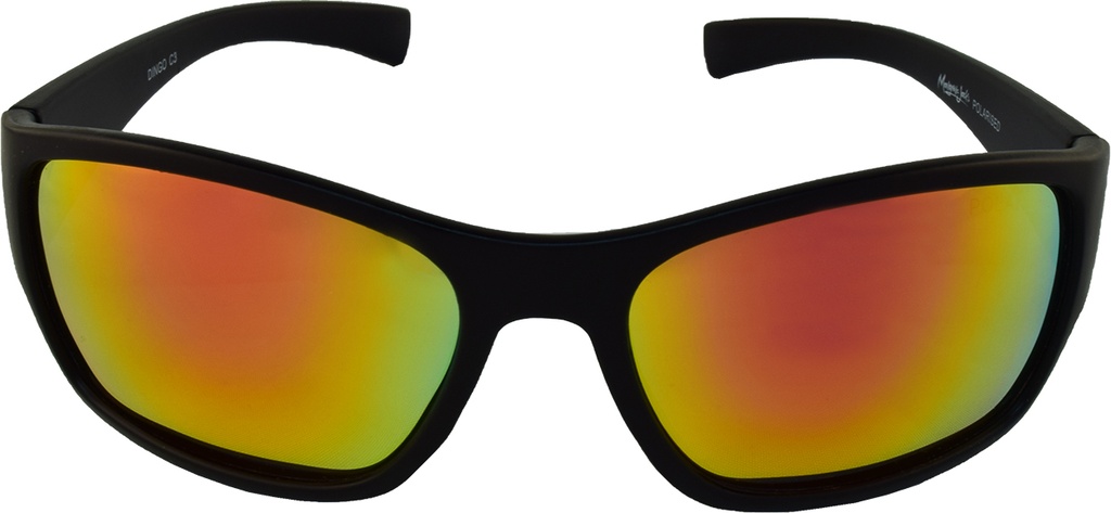 Mangrove Jacks Dingo C3 Matte Black / Red Revo Polarised Lenses_17617