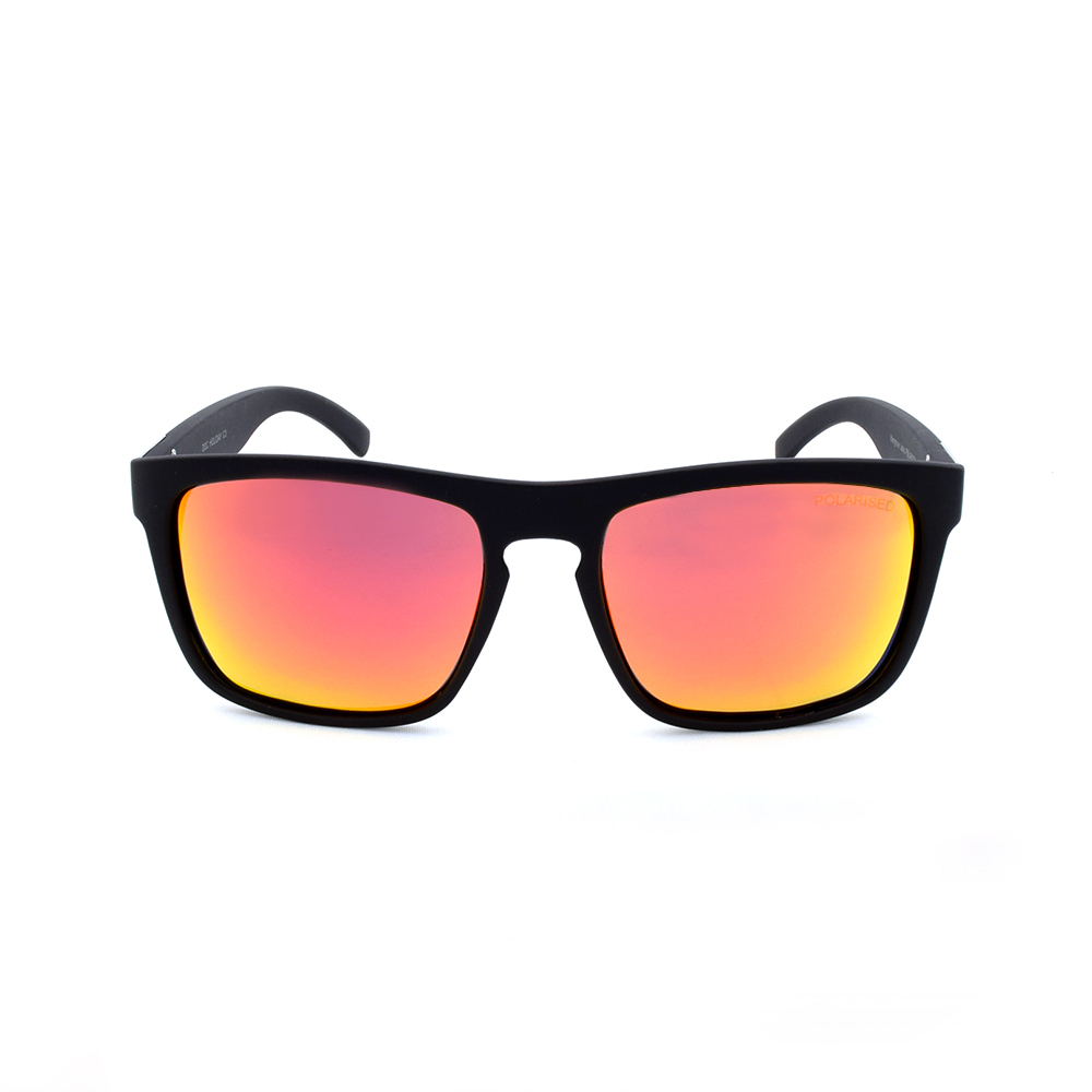 Mangrove Jacks Doc Holliday C3 Matte Black / Red Revo Polarised Lenses_17622