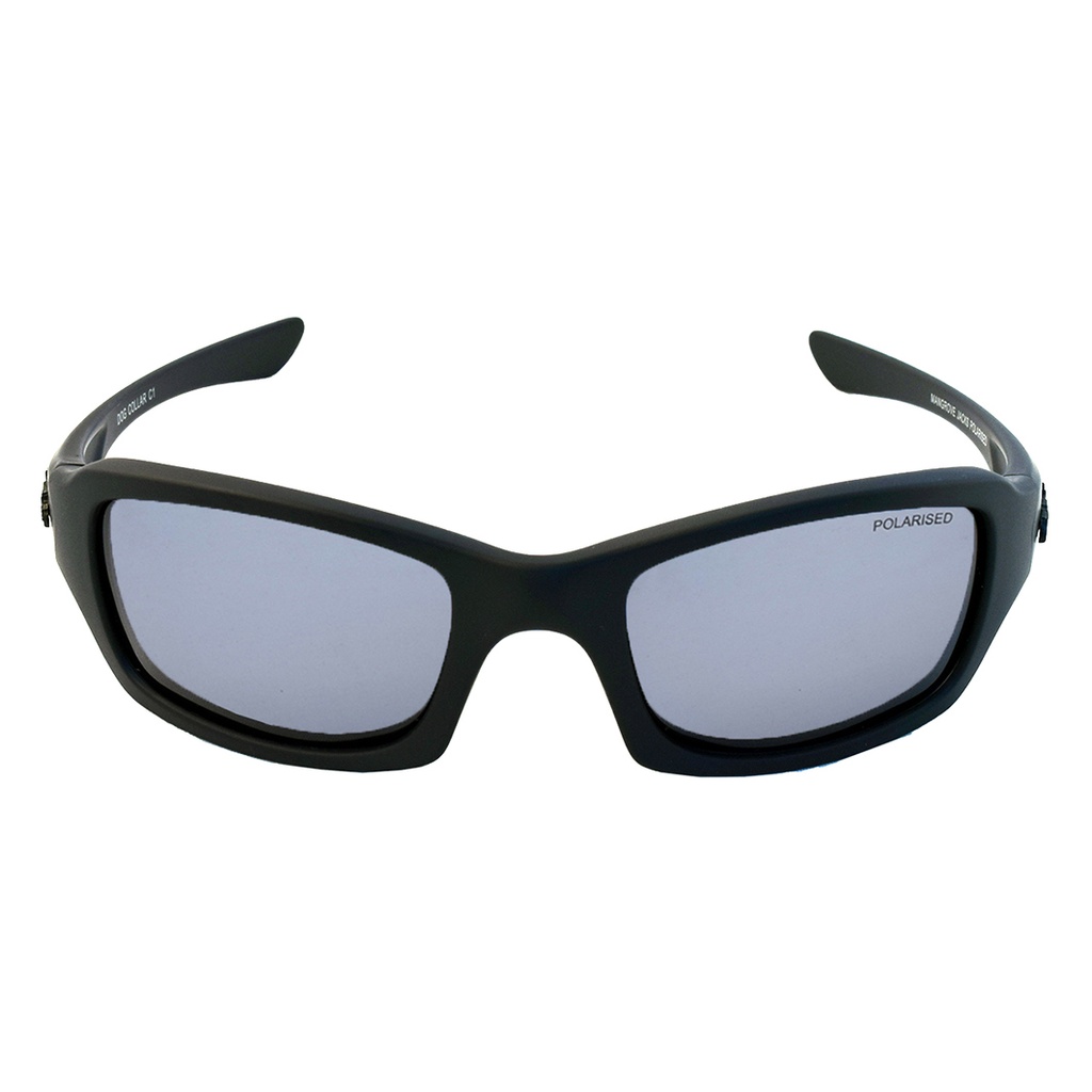 Mangrove Jacks Dog Collar C1 Matte Black / Smoke Polarised Lenses_17625