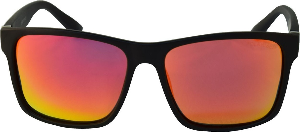 Mangrove Jacks - Mangrove Jacks Drop Off C3 Matte Black / Black Red Revo Polarised Lenses