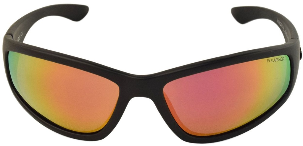 Mangrove Jacks Fatboy C3 Matte Black / Black Red Revo Polarised Lenses_17643