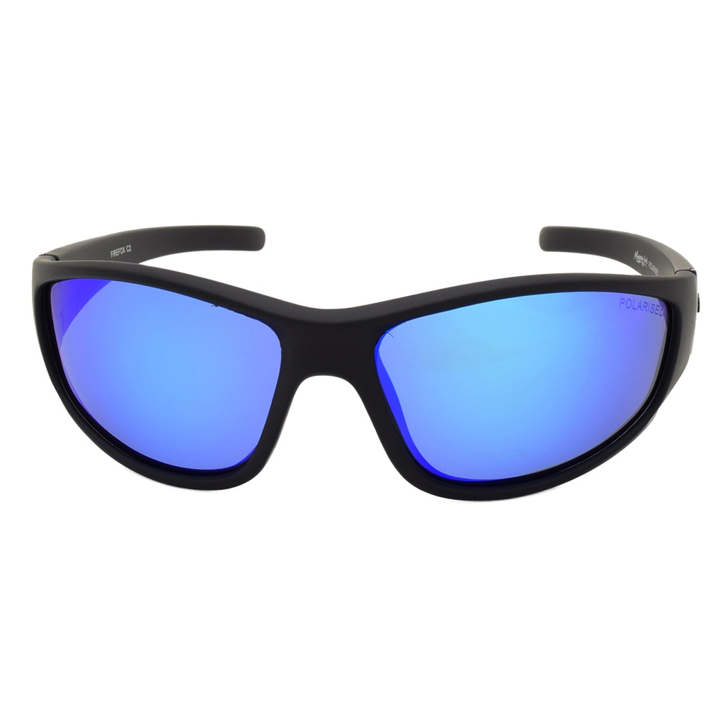 Mangrove Jacks Firefox C2 Black / Blue Revo Polarised Lenses_17647
