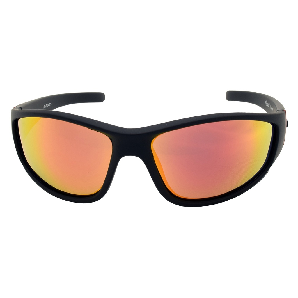 Mangrove Jacks Firefox C3 Black / Red Revo Polarised Lenses_17648