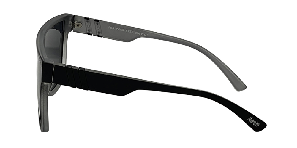 Mangrove Jacks For Your Eyes Only C1 Matte Crystal Smoke / Smoke Polarised Lenses_17651