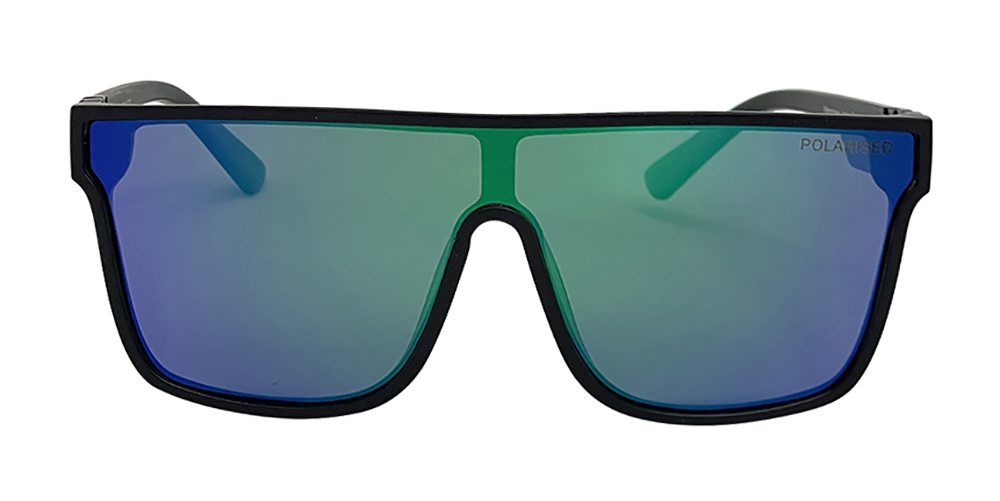 Mangrove Jacks - Mangrove Jacks For Your Eyes Only C11 Matte Crystal Green / Green Revo Polarised Lenses