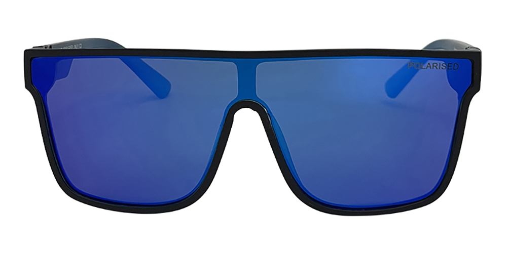 Mangrove Jacks For Your Eyes Only C2 Matte Crystal Blue / Blue Revo Polarised Lenses_17656