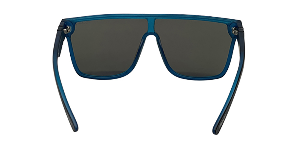Mangrove Jacks For Your Eyes Only C2 Matte Crystal Blue / Blue Revo Polarised Lenses_17658