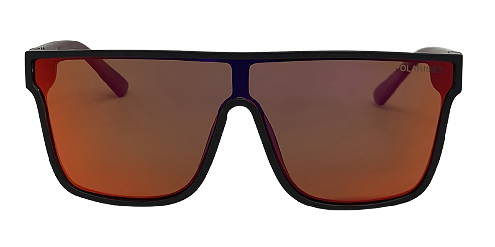 Mangrove Jacks For Your Eyes Only C3 Matte Crystal Red / Red Revo Polarised Lenses_17659