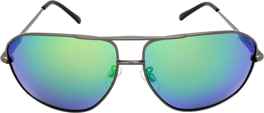 Mangrove Jacks Fuel Cell C11 Gunmetal / Green Revo Polarised Lenses_17664
