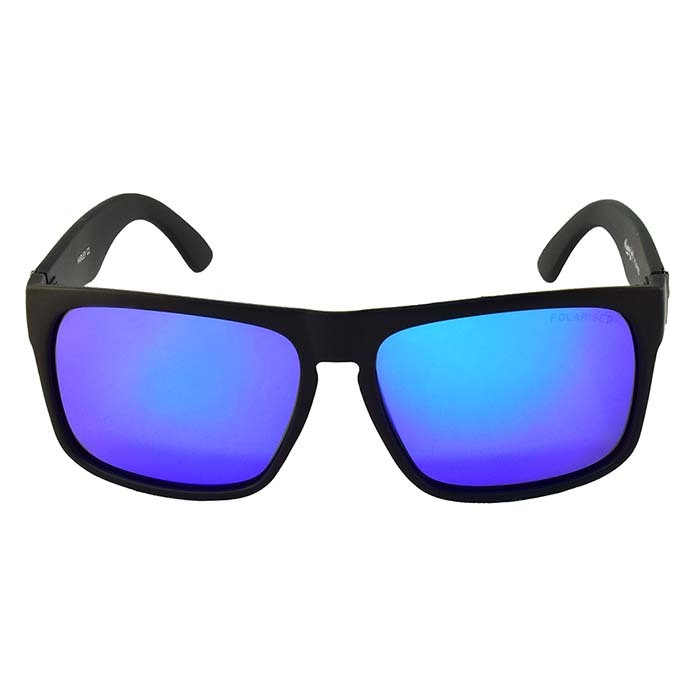 Mangrove Jacks - Mangrove Jacks Harley C2 Matte Black / Ice Blue Revo Polarised Lenses