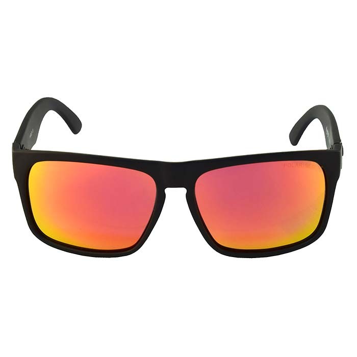 Mangrove Jacks - Mangrove Jacks Harley C3 Matte Black / Red Revo Polarised Lenses