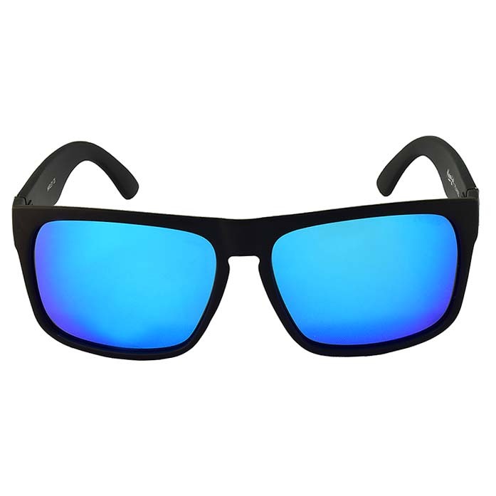 Mangrove Jacks Harley C8 Matte Black / Ice Blue Revo Polarised Lenses_17679