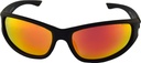 Mangrove Jacks - Mangrove Jacks Hit Up C3 Matte Black / Red Revo Polarised Lenses