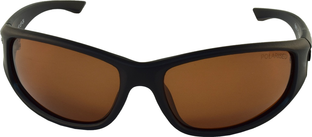 Mangrove Jacks - Mangrove Jacks Hit Up C4 Matte Black / Brown Polarised Lenses