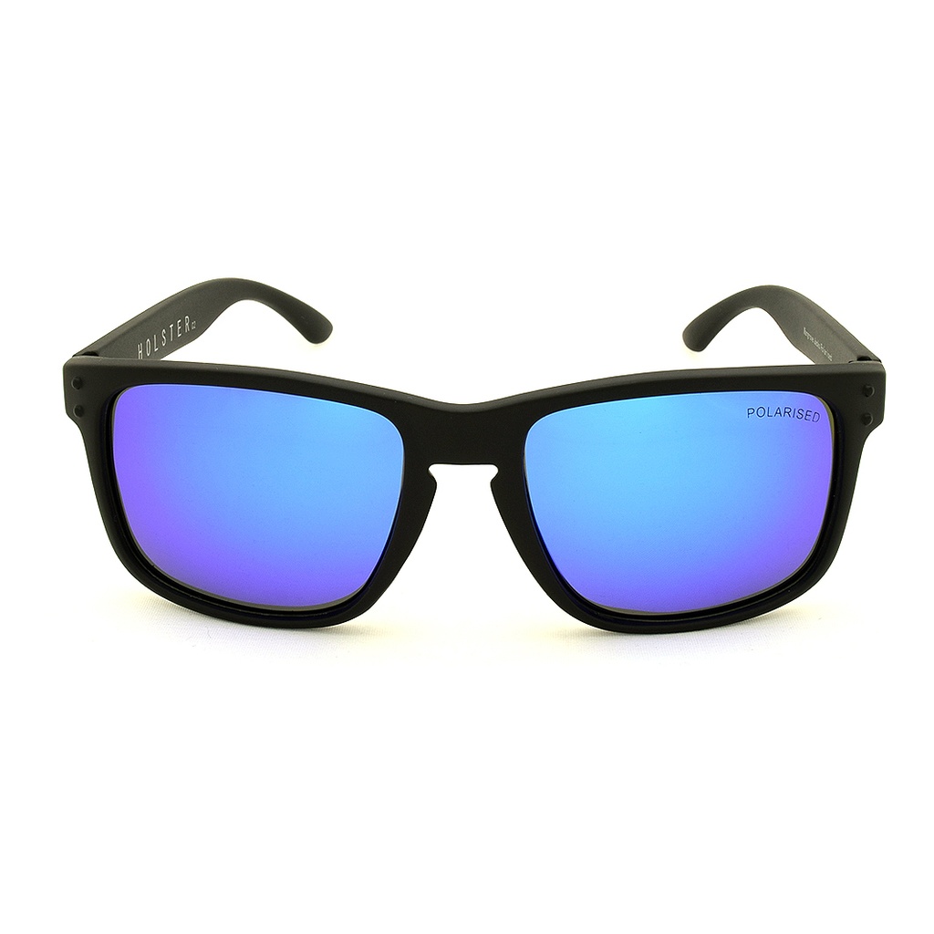 Mangrove Jacks - Mangrove Jacks Holster C2 Matte Black / Blue Revo Polarised Lenses