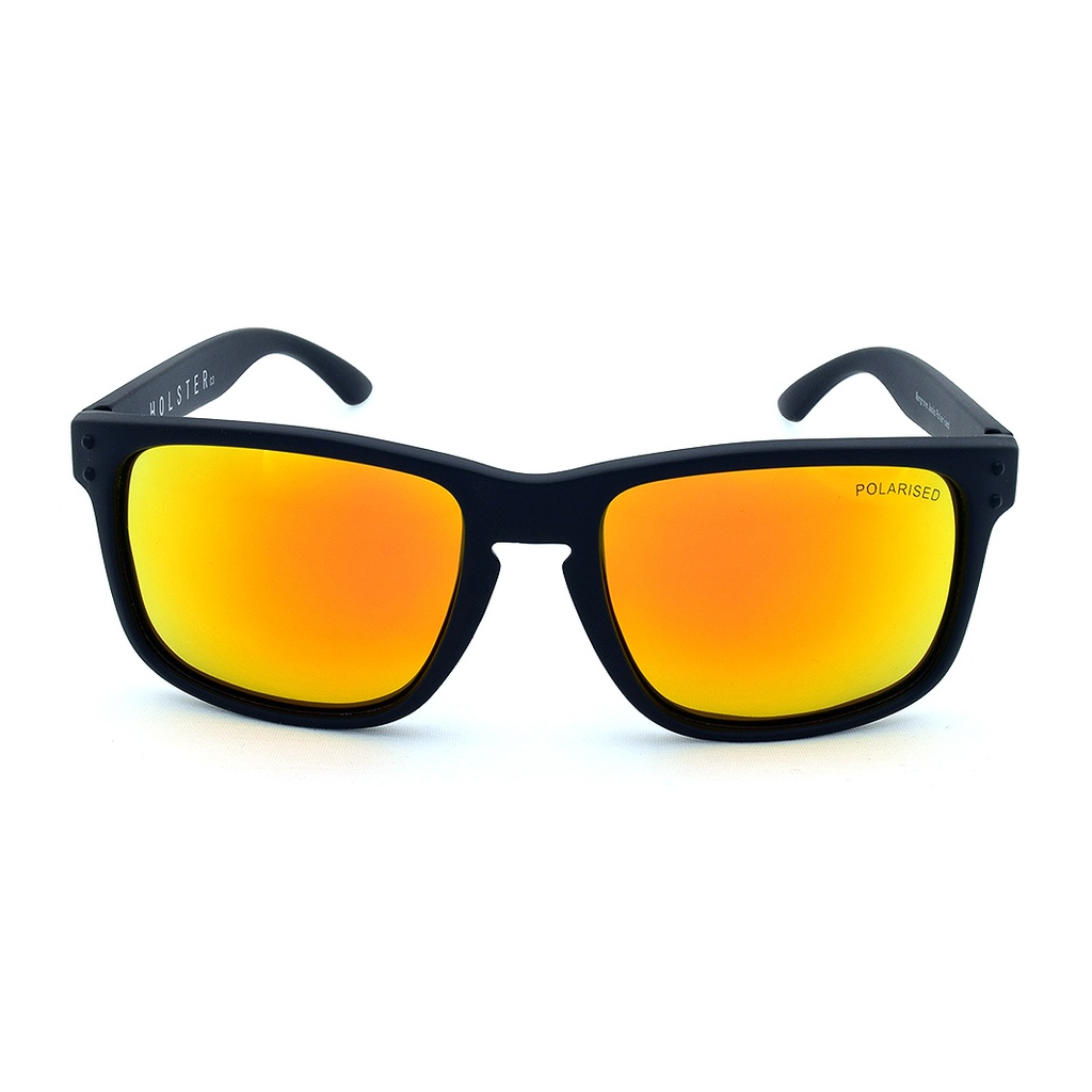Mangrove Jacks - Mangrove Jacks Holster C3 Matte Black / Red Revo Polarised Lenses