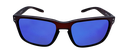 Mangrove Jacks Holyhead C2 Matte Crystal Dark Brown / Smoke With Blue Revo Polarised Lenses_17696