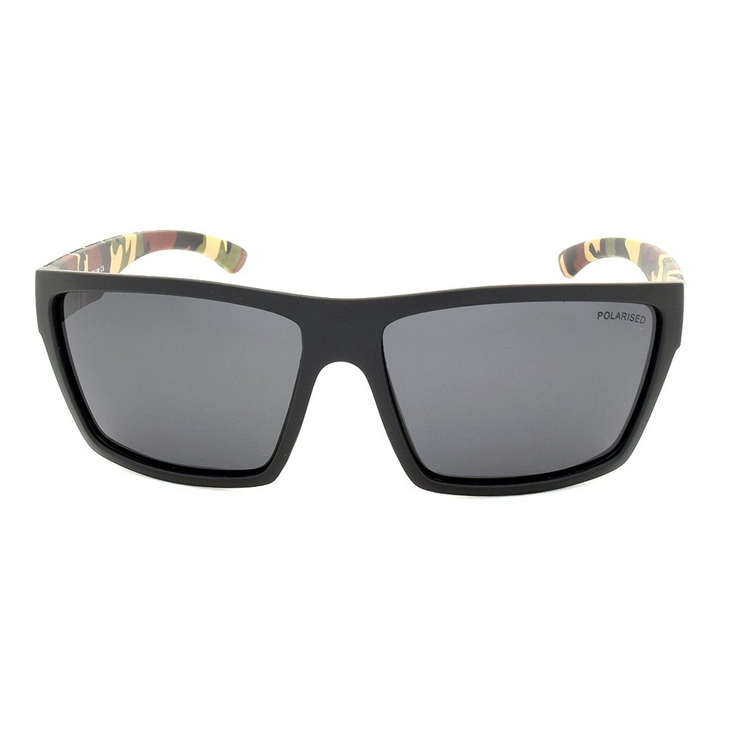 Mangrove Jacks Hoodlum C9 Matte Black & Camo / Smoke Polarised Lenses_17704