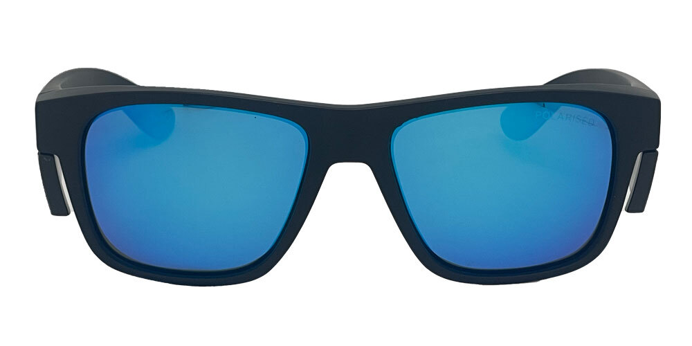 Mangrove Jacks - Mangrove Jacks Hot Fusion C2 Matte Black / Blue Revo Polarised Lenses