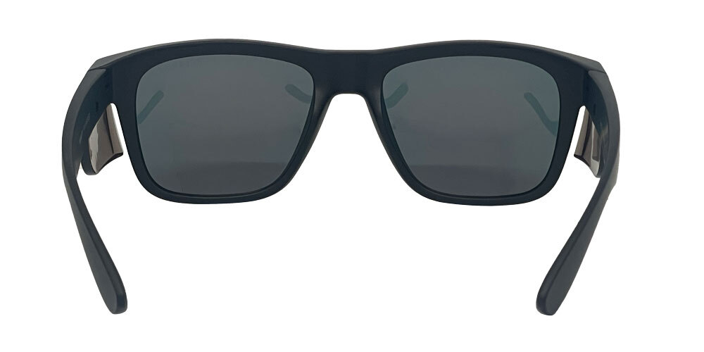 Mangrove Jacks Hot Fusion C3 Matte Black / Red Revo Polarised Lenses_17713