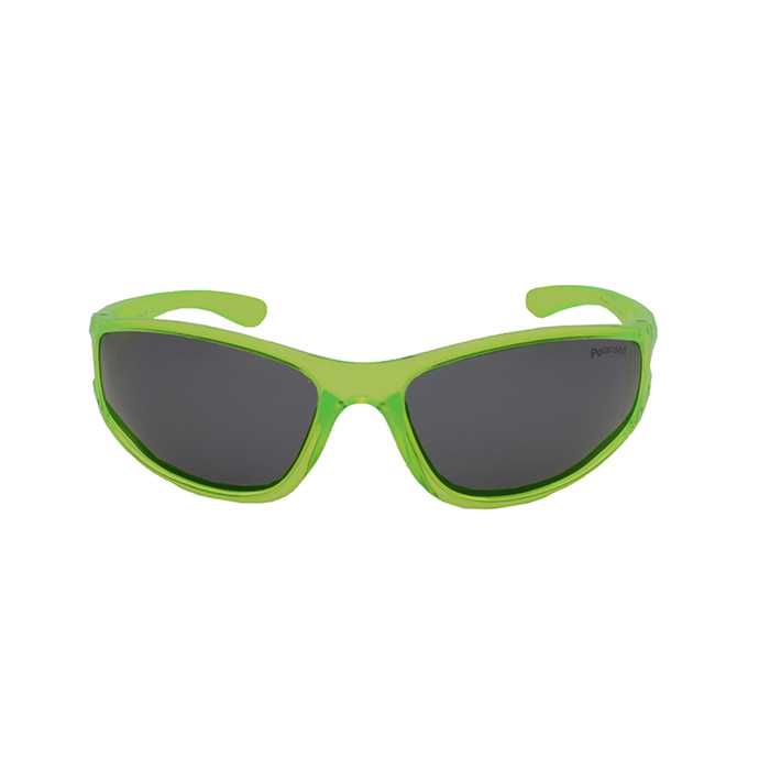 Mangrove Jacks Kids Gator C12 Transparent Neon Green / Smoke Polarised Lenses_17730