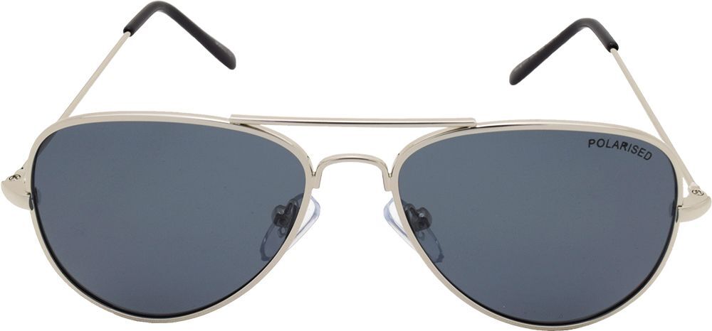 Mangrove Jacks Kids MJK011 C1 Silver & Black / Smoke Polarised Lenses_17736