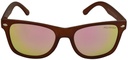 Mangrove Jacks - Mangrove Jacks Kids MJK015 C4 Crystal Brown / Pink Revo Polarised Lenses